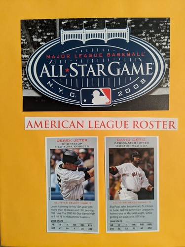 2008 mlb all - 2008, game