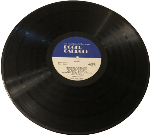 Roger carroll radio station - roger, dj